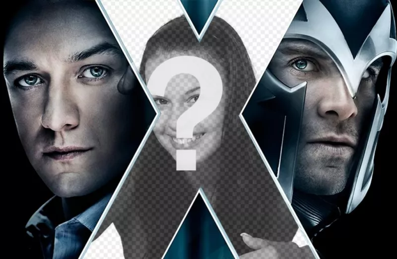 X-Men Affiche avec votre photo ..