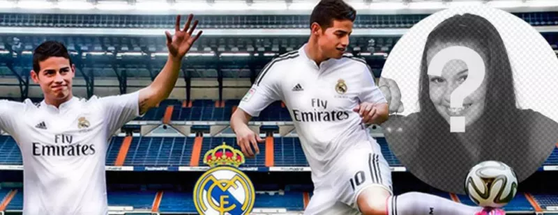 Photo de couverture pour Facebook avec James Rodriguez ..