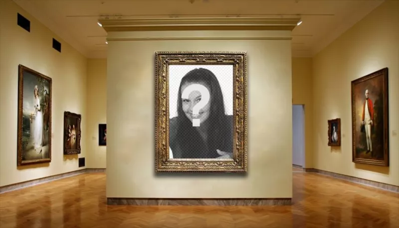 Photomontage de mettre votre photo dans le Louvre ..