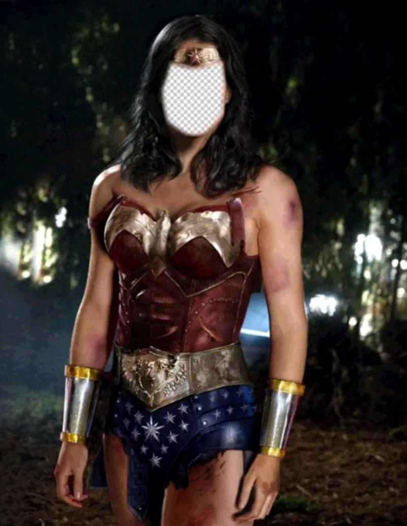 Photomontage pour devenir en Wonder Woman Télécharger les photos ..