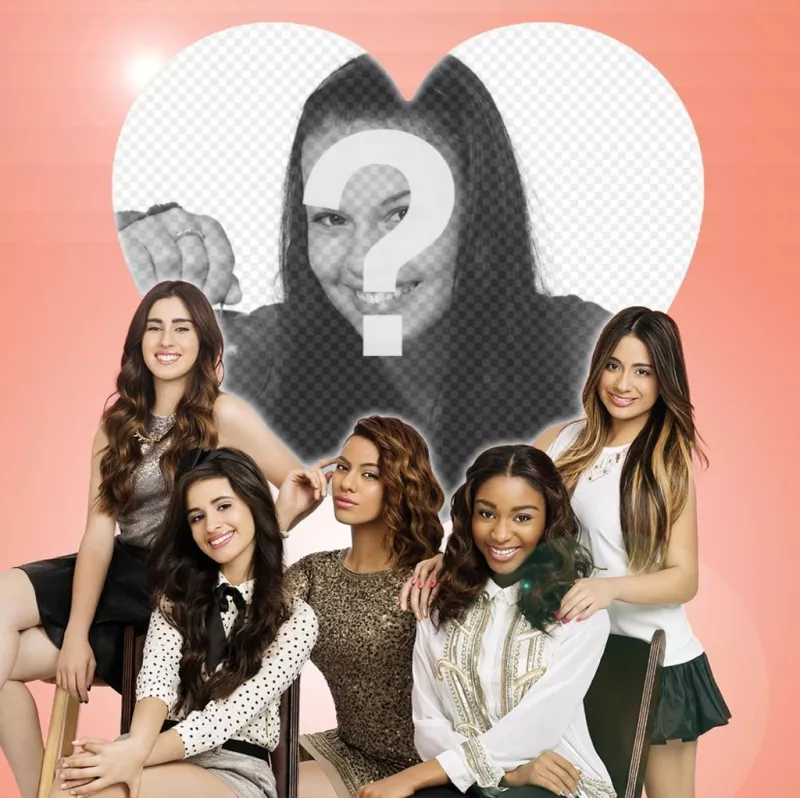 Photomontage avec Fifth Harmony pour télécharger votre photo ..