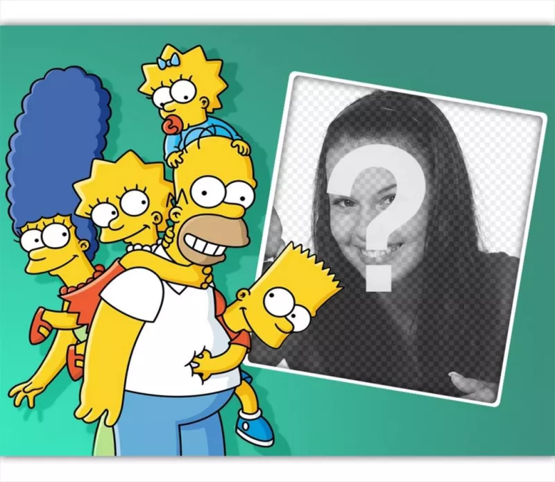 Téléchargez votre photo avec toute la famille Simpson et ..