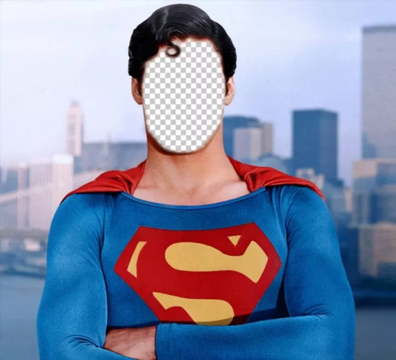 Photomontage pour devenir Superman avec la photo que vous voulez ..