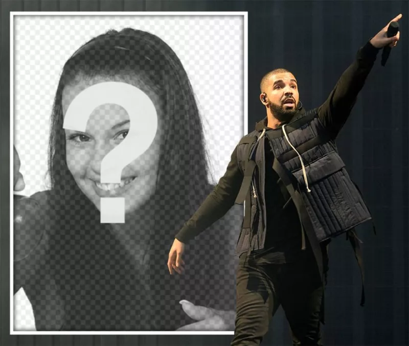 Inscrivez-vous pour Drake en concert chargement votre photo effet ..