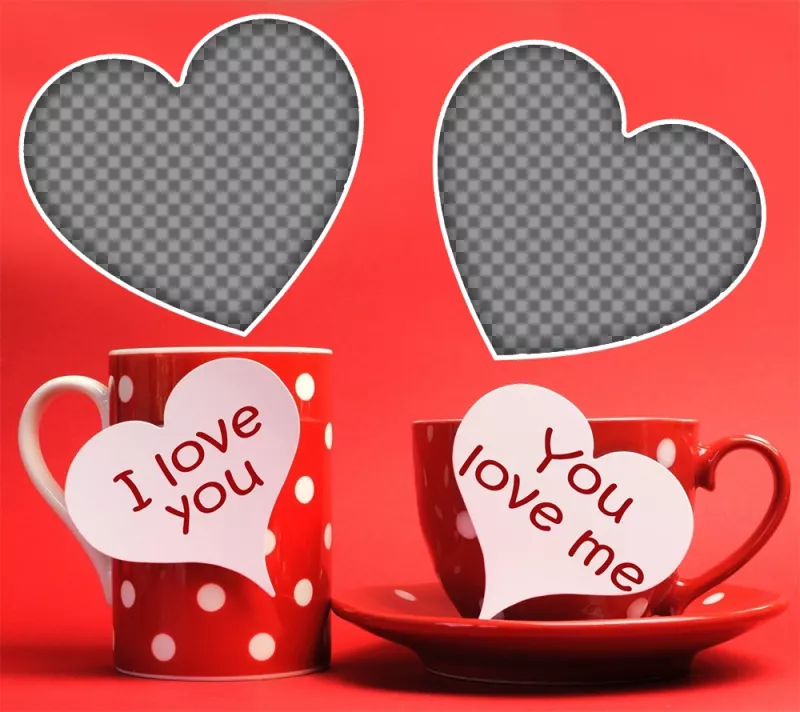 Montage Photo De Love Pour Telecharger Deux Photos Photoeffets