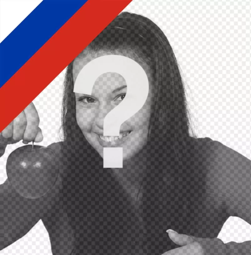 Effet photo pour mettre le drapeau russe dans votre image ..