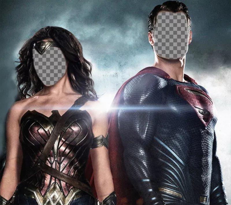 Effets Libres Et Modifiables Avec Wonder Woman Pour Vos Photos