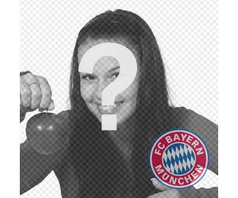 photomontage bayern munchen badge sur votre photo