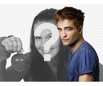 image avec robert pattinson effet rendre votre effet par lquotetoile twilight