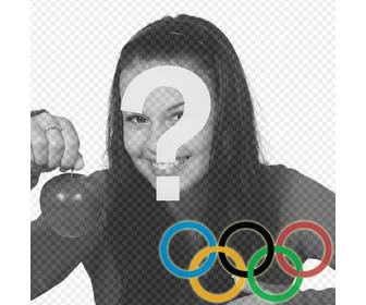 photomontage mettre les anneaux des jeux olympiques dans votre photo
