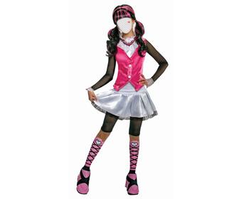 photomontage soit draculaura monster high vetus