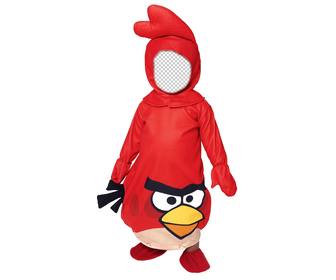 creer un photomontage amusant dun costume angry bird pour mettre un visage