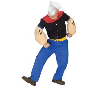 photomontage popeye costume pour ajouter votre visage ligne