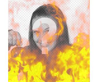 photo filtre pour mettre une photo flammes effet des photos pour faire comme cquotetait le feu