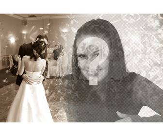 filtrer pour editer des photos avec un mariage limage danse nuptiale sepia pour mettre votre photo