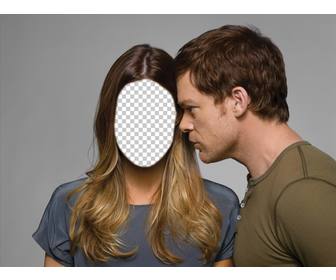 photomontage avec dexter et debra morgan serie tv pour modifier