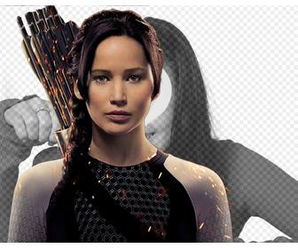 photomontage avec katniss dans hunger games