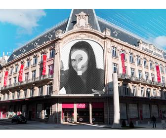 montage sur galeries lafayette paris