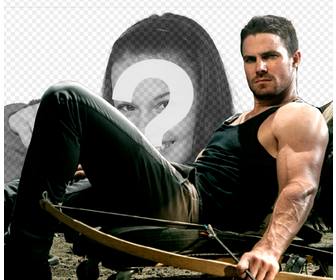 pose avec stephen amell le protagoniste fleche telechargez votre image