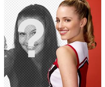 quinn febray photomontage avec le celebre majorette glee telechargez votre photo et