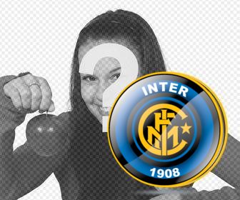 inter mettre le bouclier sur vos photos avec cette broche