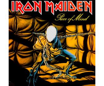 photomontage pochette du cd iron maiden pour ajouter votre