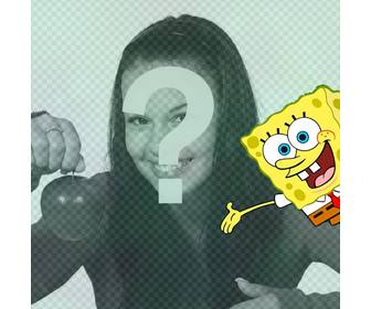 mettez votre photo avec sponge bob ligne