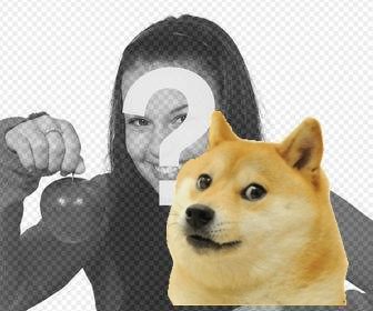 autocollant du doge meme