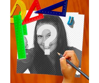 iframe scolaire avec peinture main une photo vous