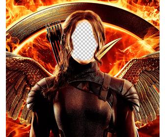 photomontage laffiche hunger games personnaliser
