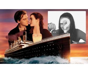 cadre photo du film titanic