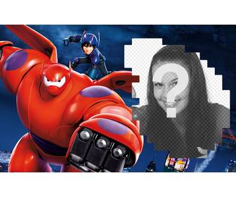 cadre photo big hero 6