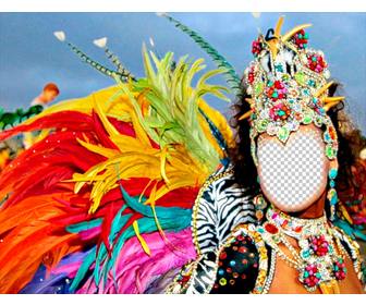 photomontage dun carnaval carnaval pour mettre votre photo effet