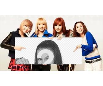 photomontage avec le groupe 2ne1