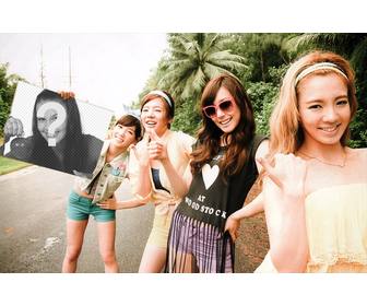 photomontage avec les filles snsd