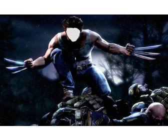 photomontage wolverine attaque ou vous pouvez ajouter votre