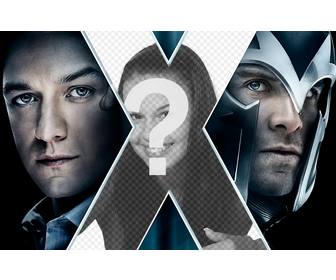 x-men affiche avec votre photo