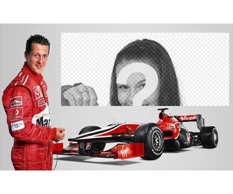 michael schumacher photomontage