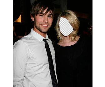 photomontage avec chace crawford pour mettre votre visage sur fille cote lui