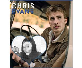 photomontage avec lacteur chris evans