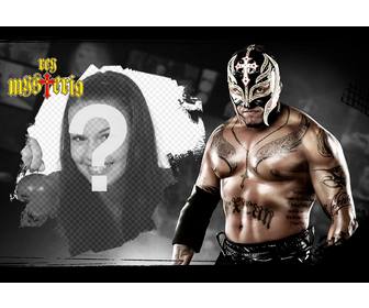 photomontage avec rey misterio