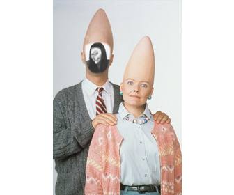 photomontage du cone tete dquotalien pour mettre votre photo dans lquothomme