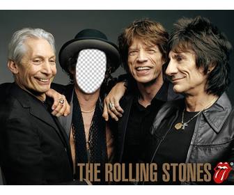 photomontage des rolling stones personnifier avec votre photo