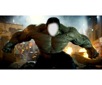 effet ligne pour etre hulk dans une scene film