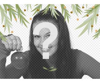 filtre pour votre image avec des branches darbres dautomne
