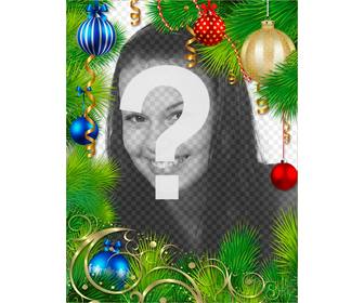 guirlande noel pour decorer votre photo