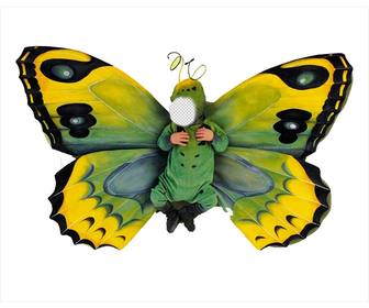 photomontage dun costume papillon pour les petits enfants