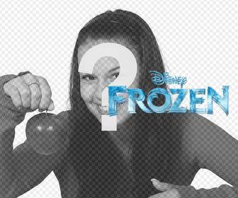 logo frozen disney pour mettre vos photos ligne