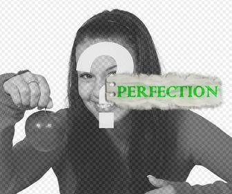 texte du mot perfection fond vert et gris inserer dans les images perfection les fesses votre parole un endroit parfait pour ordinateur portable pour mettre vos photos comme un autocollant decoratio et vous etes dire parfait avec ce photomontage ligne