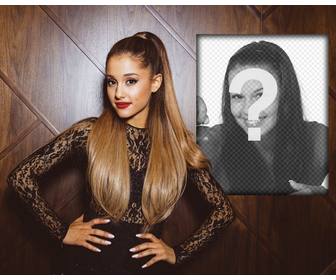 photomontage avec ariana grande pour mettre votre photo